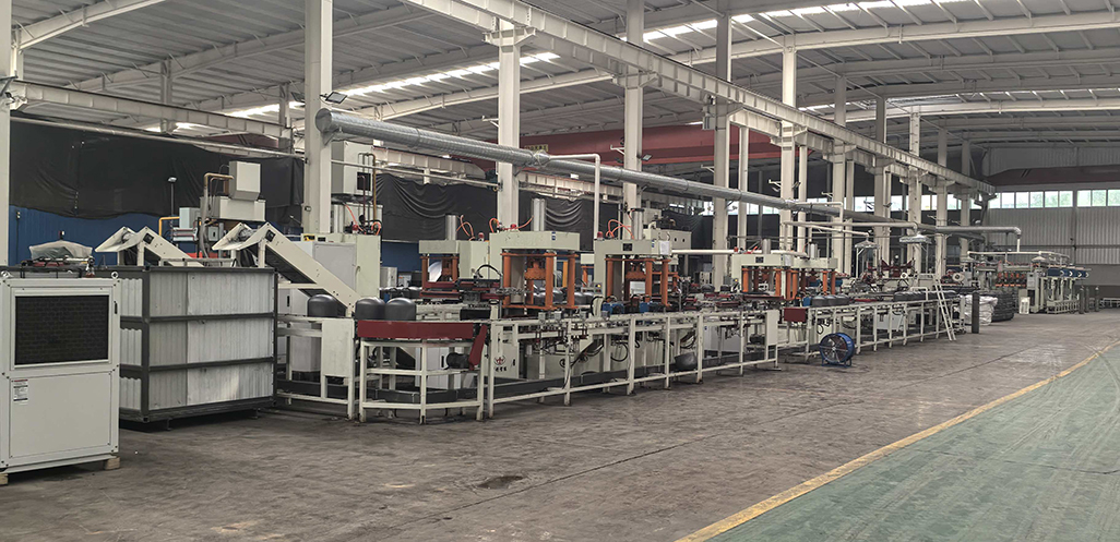 Projeto de nova linha de produção automatizada com produção anual de 1,68 milhão de cilindros de GLP