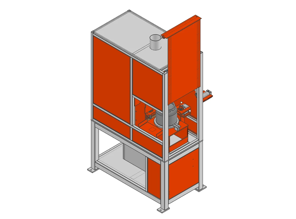 M&aacute;quina de solda de anel de p&eacute; semiautom&aacute;tica para fabrica&ccedil;&atilde;o de cilindros de GLP