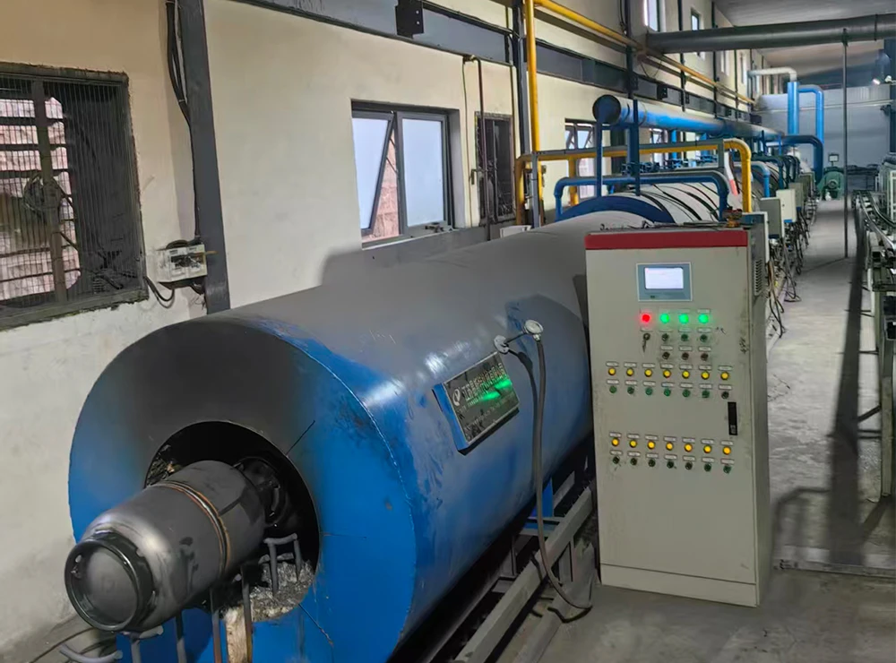 Forno de recozimento para linha de produ&ccedil;&atilde;o de cilindros de GLP