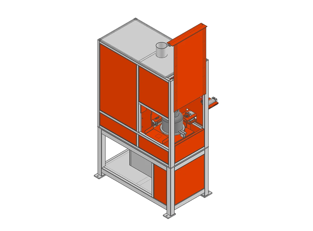 M&aacute;quina de solda semiautom&aacute;tica de colar/anel de prote&ccedil;&atilde;o/al&ccedil;a para fabrica&ccedil;&atilde;o de cilindros de GLP
