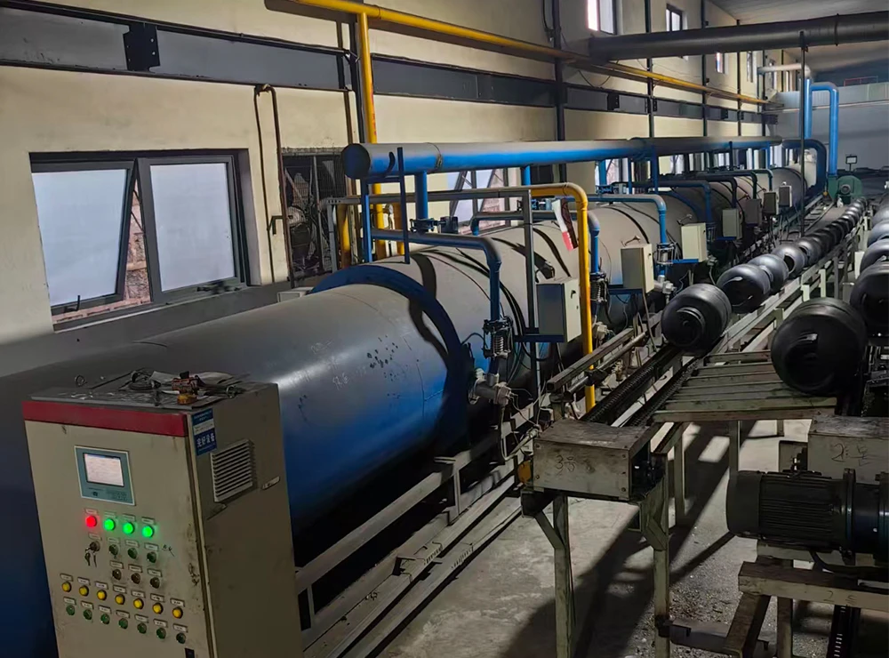 Forno de recozimento para linha de produ&ccedil;&atilde;o de cilindros de GLP