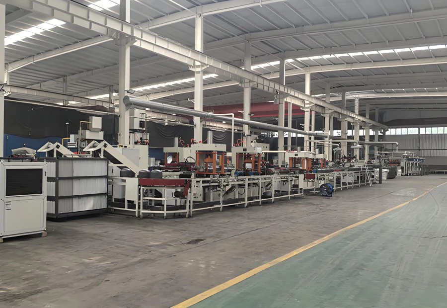 Novo projeto de linha de produ&ccedil;&atilde;o automatizada com produ&ccedil;&atilde;o anual de 1,68 milh&atilde;o de cilindros de GLP